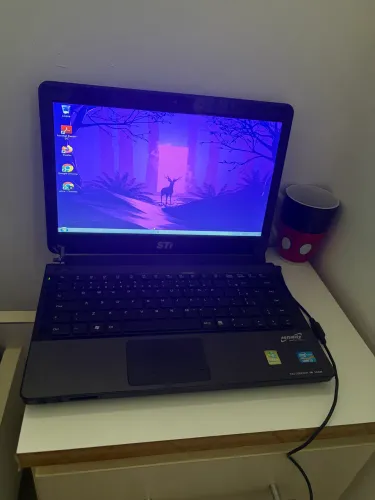 Notebook STI Cinza