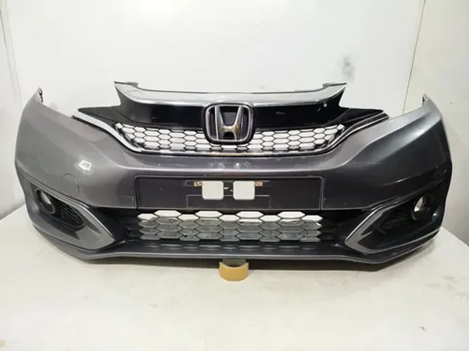 Parachoque Dianteiro Honda Fit 2018 A 2021 Original 26447 Cinza-escuro