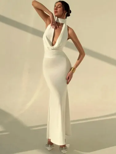 Vestido longo festa