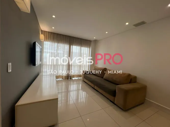 Locação de apto com 119 m² em Moema Passáros.