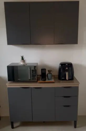 Armário cozinha completo 3 itens com pia