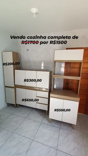 Cozinha completa semi nova