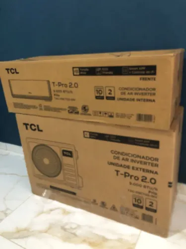 CENTRAL DE AR INVERTER - TCL 9MIL BTU/NUNCA USADA