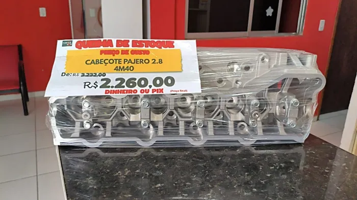 Cabeçote triton, 2.4,Pajero..... Novos com garantia e melhor preço da cisade