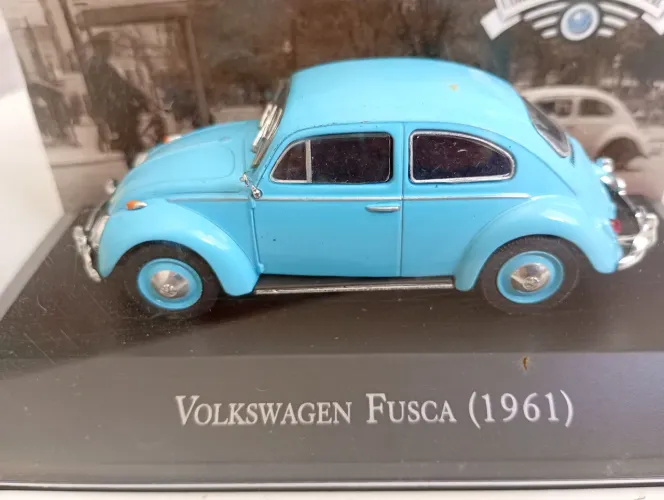 Miniatura Volkswagen Fusca 1961