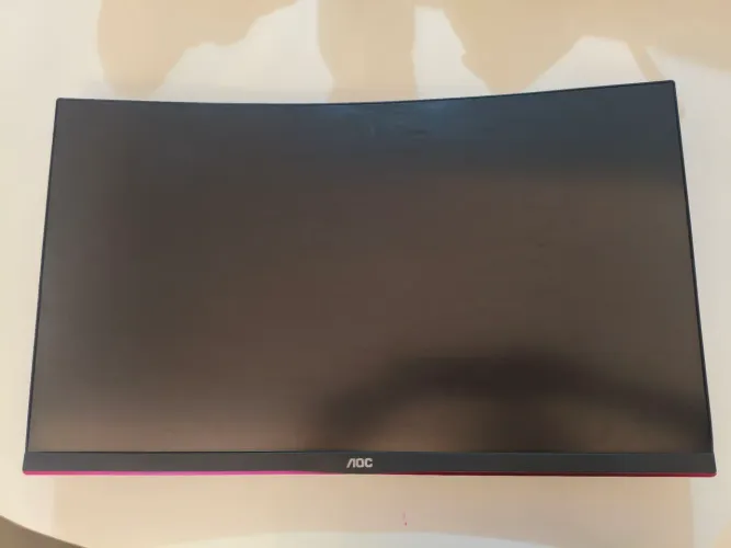 Monitor gamer AoC 27' 244hz curvo