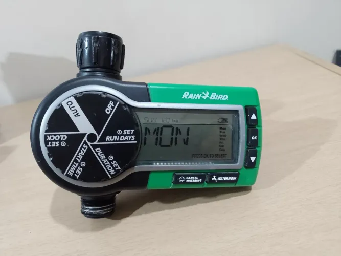 Temporizador controlador digital para irrigação Rain Bird 