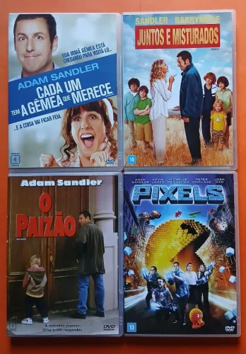 Dvd Adam Sandler - 4 Filmes