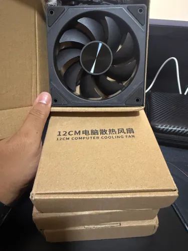 Fan RGB 3 pinos novas 4un 190