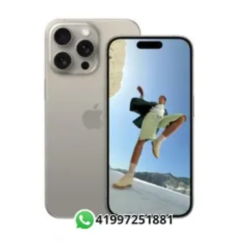 iPhone 15 Pro 256GB Cinza - Impecável