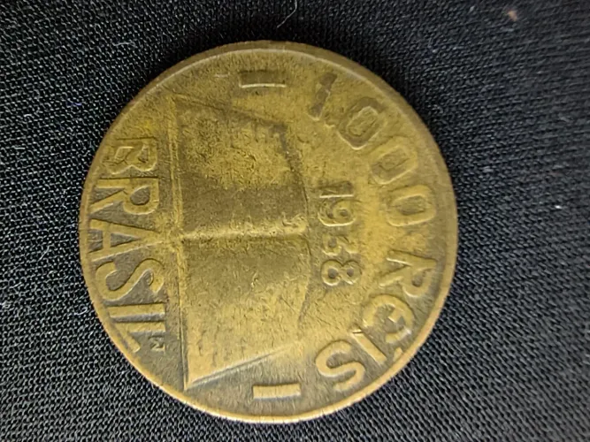 Moeda Padre Anchieta 1938 de 1000 Reis