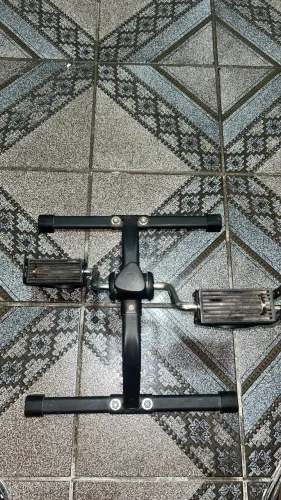 Mini Bicicleta Fisioterapia Bike Ergômétrica Braços Pernas