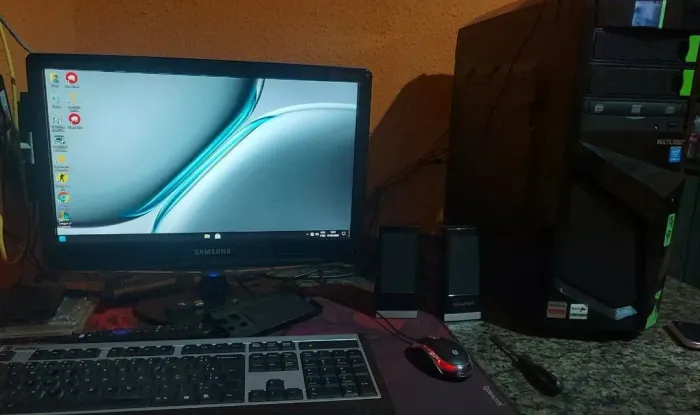 Pc completo ótimo i5 4460 8gb 1tb Monitor 19.