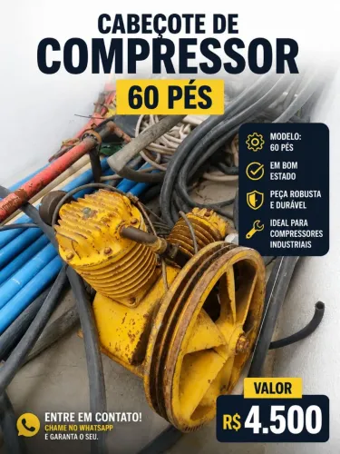 CABEÇOTE DE COMPRESSOR 60PÉS 