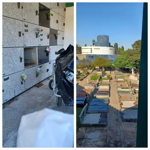 Oportunidade, Jazigo de parede quitado. Crematório metropolitano Porto Alegre.