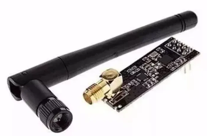 Transceptor Sem Fio Antena Sma Nrf24l01+pa+lna 2.4g 1100m Arduino Automação COD-AM322 