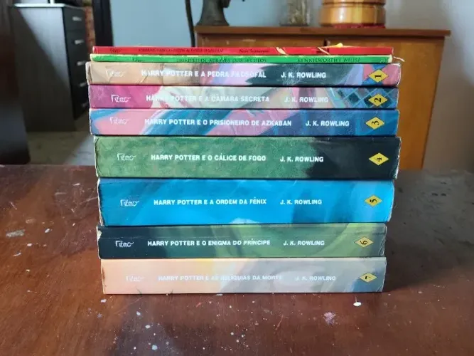 Coleção Harry Potter + Quadribol Através Dos Séculos + Animais Fantásticos e onde Habitam