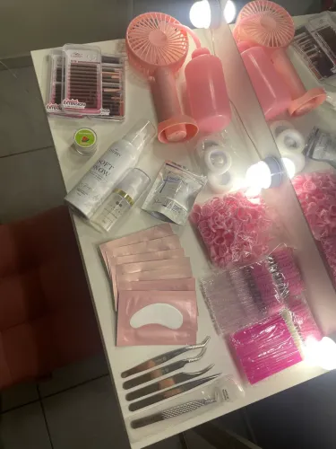 Kit completo extensão de cílios - Lash designer 
