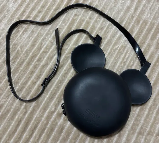 Bolsa Melissa Disney Mickey Transversal Ball Bag Preta