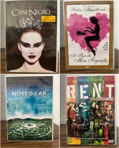 Lote de DVDs - Filmes clássicos, cult e difíceis de encontrar!