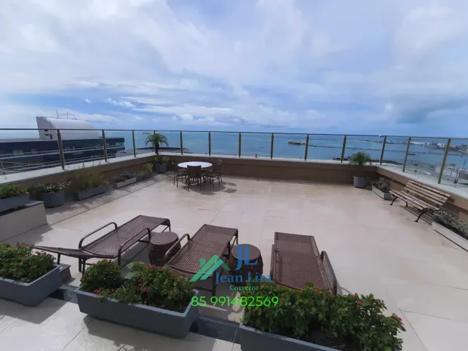 Flat na Av Beira mar com 45 metros quadrados com 1 quarto em Mucuripe - Fortaleza - CE