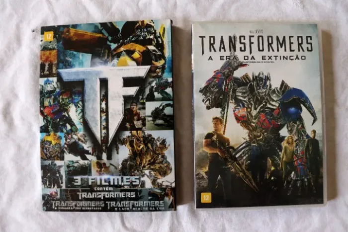 DVD Transformers 4 filmes