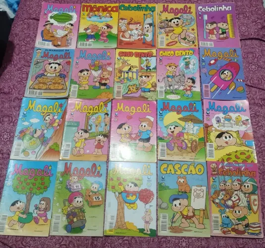 30 gibis Turma da Mônica editora Globo 