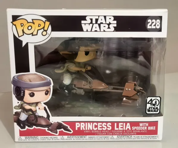 FUNKO POP - Star Wars - Princess Leia with Speeder Bike