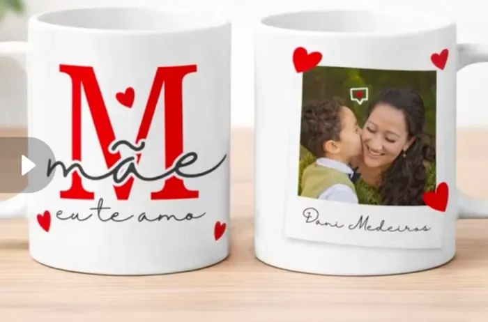 Canecas dia das Mães 