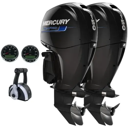 Parelha Mercury 150hp CT SEA PRO - Motor de Popa