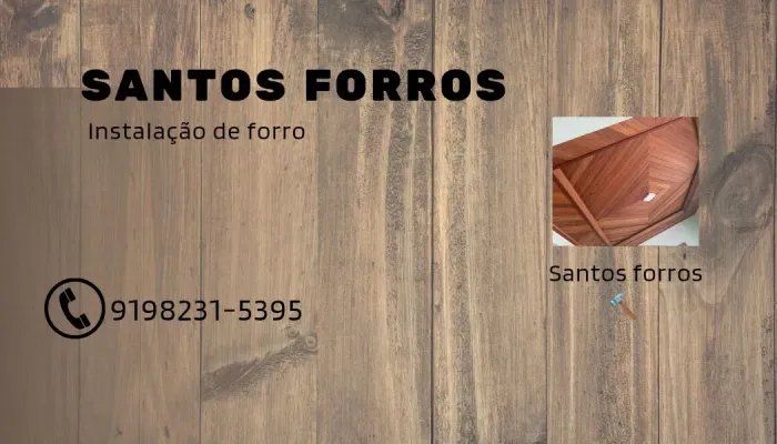 Instalação de forro 