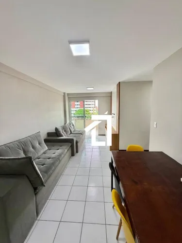 Apartamento Porteira Fechada Na Jatiúca | 72m² | 3 Quartos (1 Suíte) | Terminação Sul | 1 