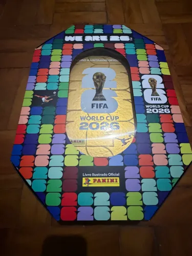 Kit Estádio Album Gold Numerado - Copa 2026 - Completo Para Colar