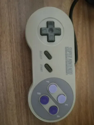 Controle Original Super Nintendo Muito conservado pouco usado