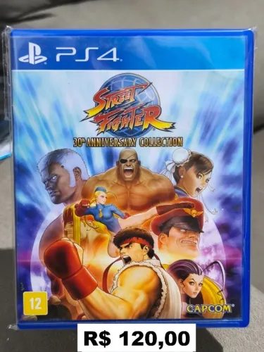 Street Fighter 30th Anniversay Collection - PS4 - Aceito Olxpay