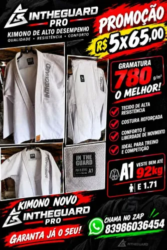 Kimono Intheguard PRO NOVÍSSIMO 