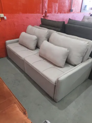 Sofá retrátil e reclinável (sem caixa atrás)