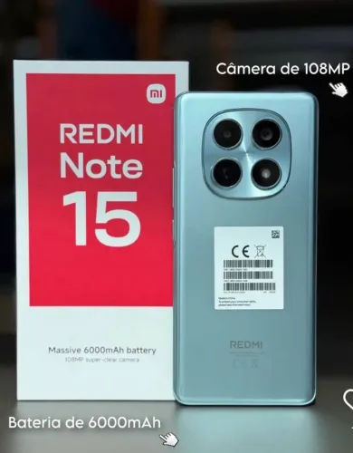 Redmi Note 15 4G A Pronta Entrega