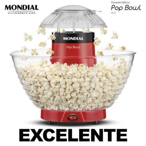 Pipoqueira Elétrica Pop Bowl Pp-05 Mondial 127v Excelente