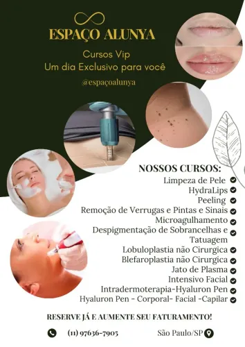 Cursos VIP Presenciais - Estética 