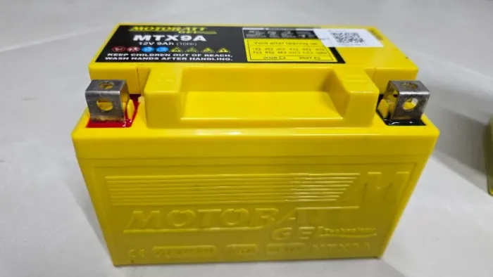 Bateria Motobatt Mtx9a 12v 9ah