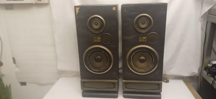 CAIXAS DE SOM ACÚSTICAS ANTIGAS CCE CL-280