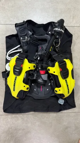 colete scubapro hydros pro com air 2 tamanho m - estado de novo