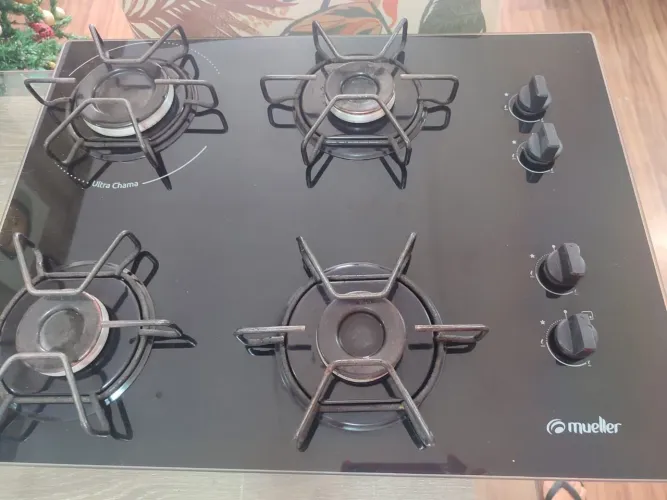 Fogão Cooktop Mueller 4 Bocas Ultra Chama