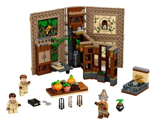 Hogwarts Moment: Herbology Class (similar ao 76384 Lego) Harry Potter