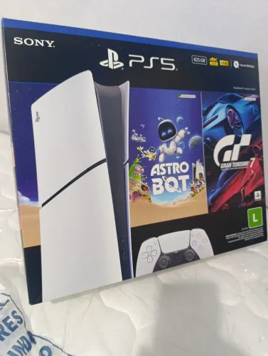 Ps5 comprado por 4.450 lacrado com nota 1 ano garantia