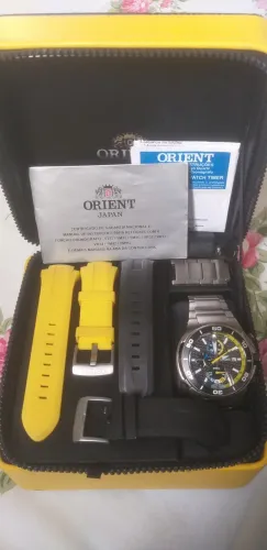 Relógio Orient titanium 