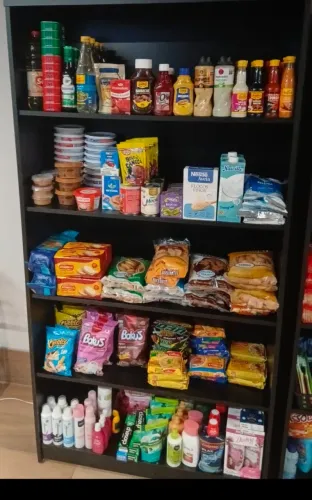 Prateleiras para minimercado