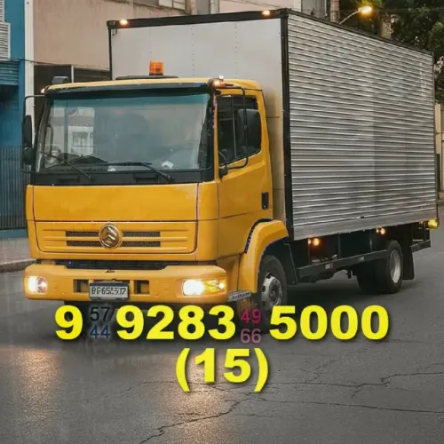Mudança em caminhão bau com rapidez e segurança - disponível na Cachoeira