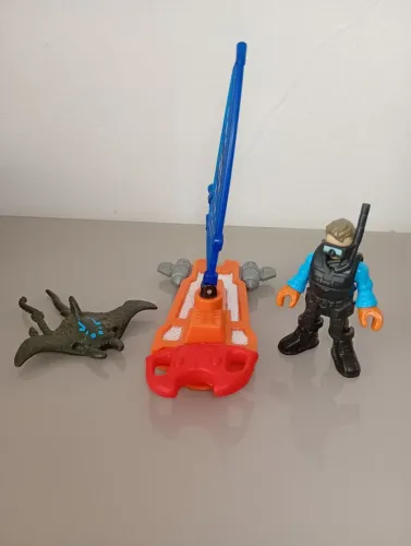 Agente de Resgate Windsurf Imaginext Fischer Price